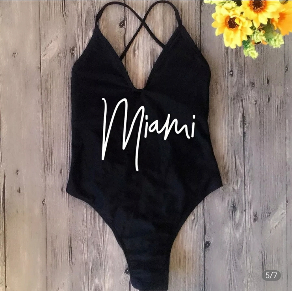 Black Miami Swimsuit